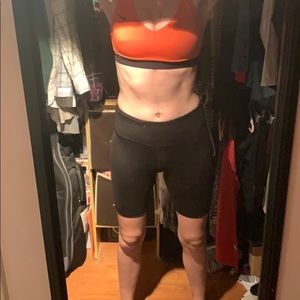 Athletic bicycle shorts